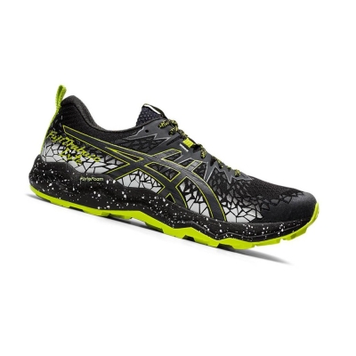 Asics FUJITRABUCO Trailrunning Schuhe Herren Schwarz | XNRI80192