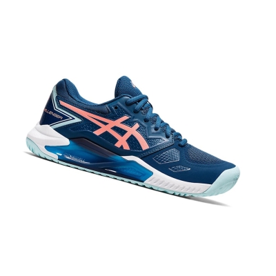 Asics GEL-CHALLENGER 13 Tennisschuhe Damen Hellindigo | GHRD07145