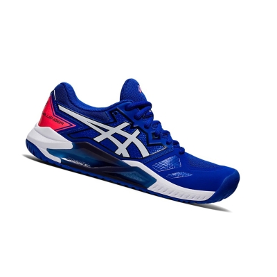 Asics GEL-CHALLENGER 13 Tennisschuhe Damen Blau Weiß | GUBH34710