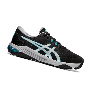 Asics GEL-COURSE GLIDE Golfschuhe Herren Schwarz Silber | FEVX47283