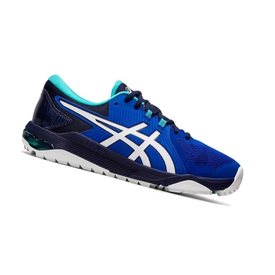 Asics GEL-COURSE GLIDE Golfschuhe Herren Blau Weiß | JEXK71058