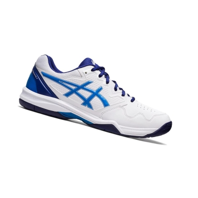 Asics GEL-DEDICATE 7 Tennisschuhe Herren Weiß Blau | UFEN62457