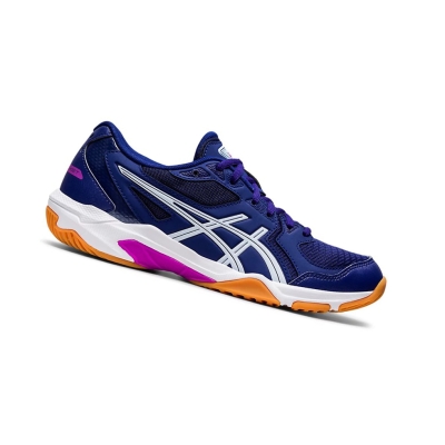 Asics GEL-ROCKET 10 Volleyballschuhe Damen Blau | VHNM60739