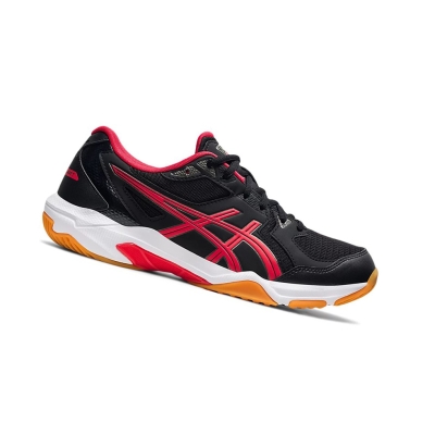 Asics GEL-ROCKET 10 Volleyballschuhe Herren Schwarz Rot | ACKL98205