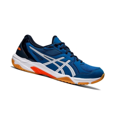 Asics GEL-ROCKET 10 Volleyballschuhe Herren Blau Weiß | GCZP20695