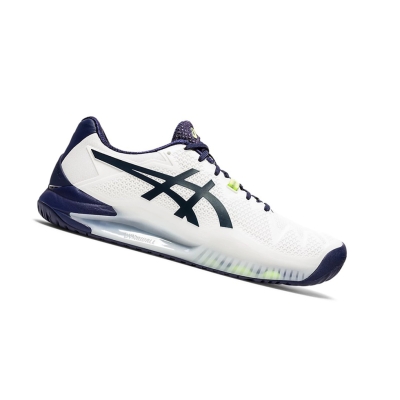 Asics GEL-Resolution 8 Tennisschuhe Herren Weiß | MUPW96713