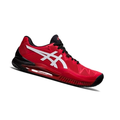 Asics GEL-Resolution 8 Tennisschuhe Herren Rot | TEYM31740