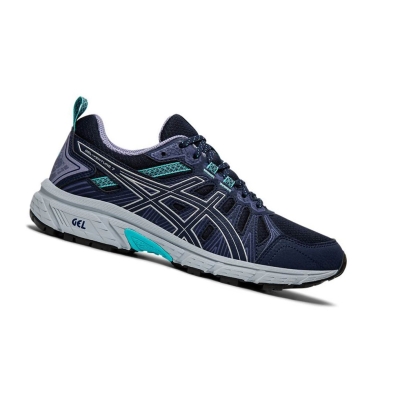 Asics GEL-VENTURE 7 Trail Trailrunning Schuhe Damen Blau | NEKP58364