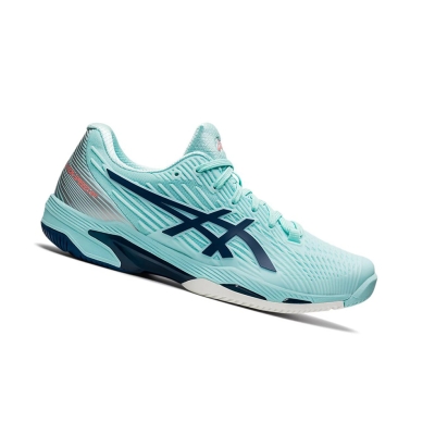 Asics SOLUTION SPEED FF 2 Tennisschuhe Damen Blau Hellindigo | RMSU07135