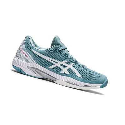 Asics SOLUTION SPEED FF 2 Tennisschuhe Damen Blau Weiß | TXSK91465