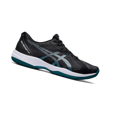 Asics SOLUTION SWIFT FF CLAY Tennisschuhe Herren Schwarz | QIFH39410