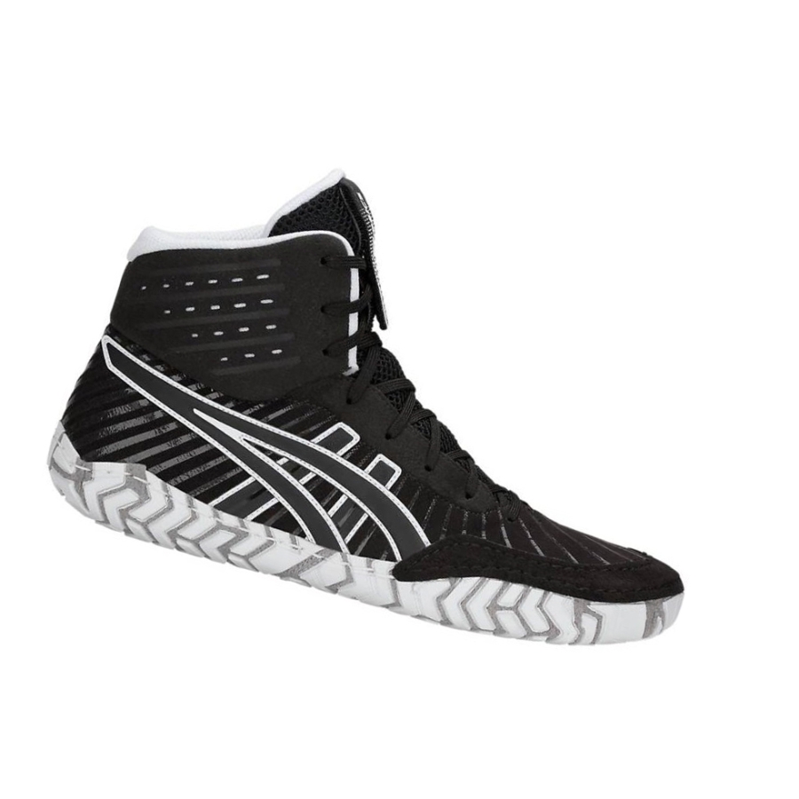 Asics AGGRESSOR 4 Wrestling Schuhe Herren Schwarz | MOYN94382