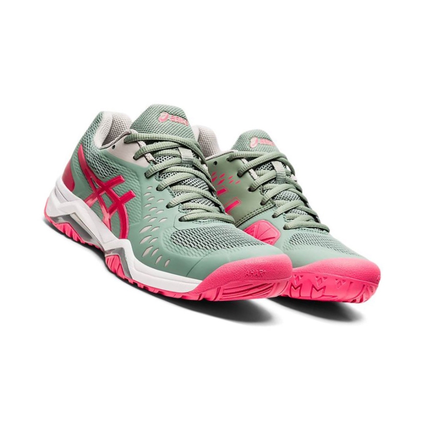 Asics GEL-CHALLENGER 12 Tennisschuhe Damen Grau | ODFA53187