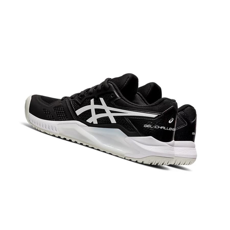 Asics GEL-CHALLENGER 13 Tennisschuhe Damen Schwarz Weiß | IMOH45071