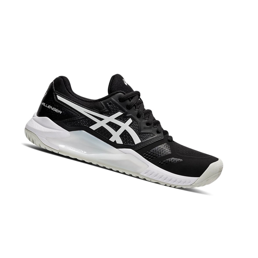 Asics GEL-CHALLENGER 13 Tennisschuhe Damen Schwarz Weiß | IMOH45071