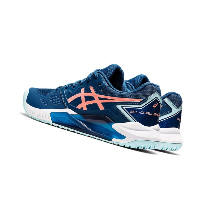 Asics GEL-CHALLENGER 13 Tennisschuhe Damen Hellindigo | RLWK80374