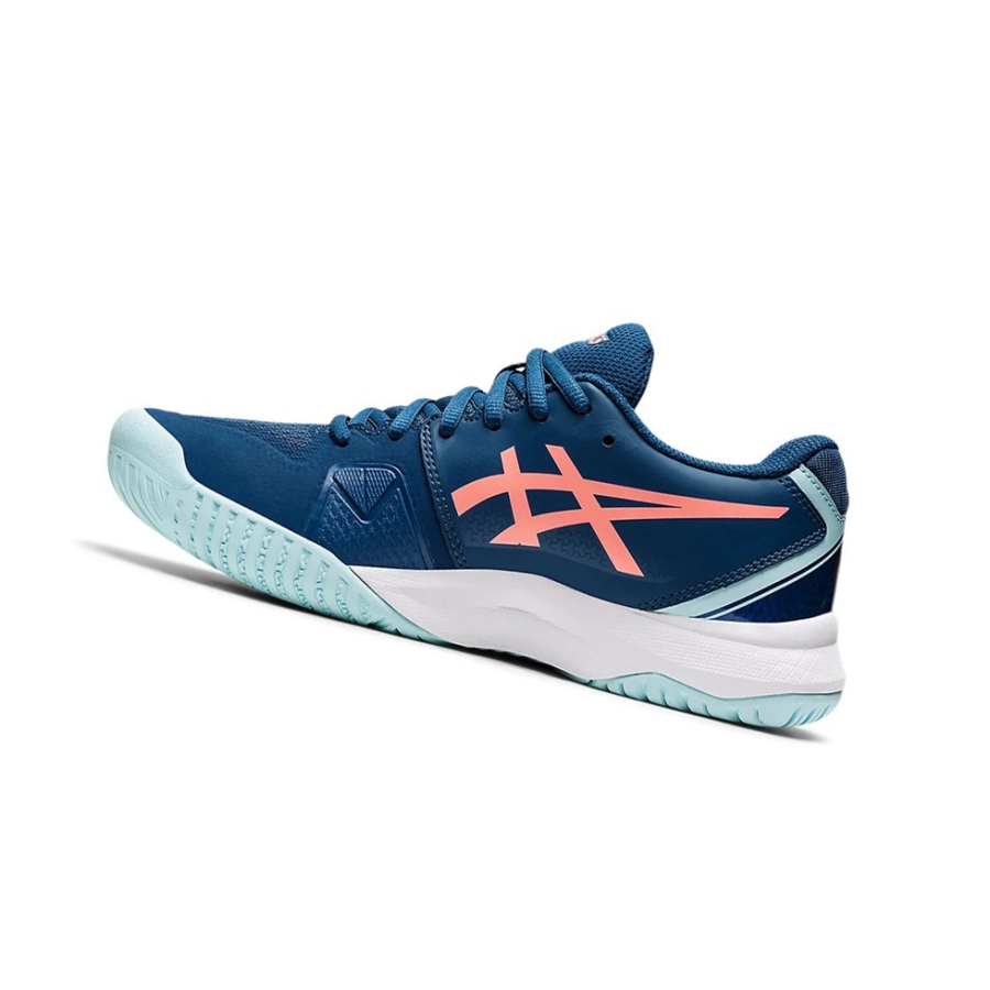 Asics GEL-CHALLENGER 13 Tennisschuhe Damen Hellindigo | RLWK80374