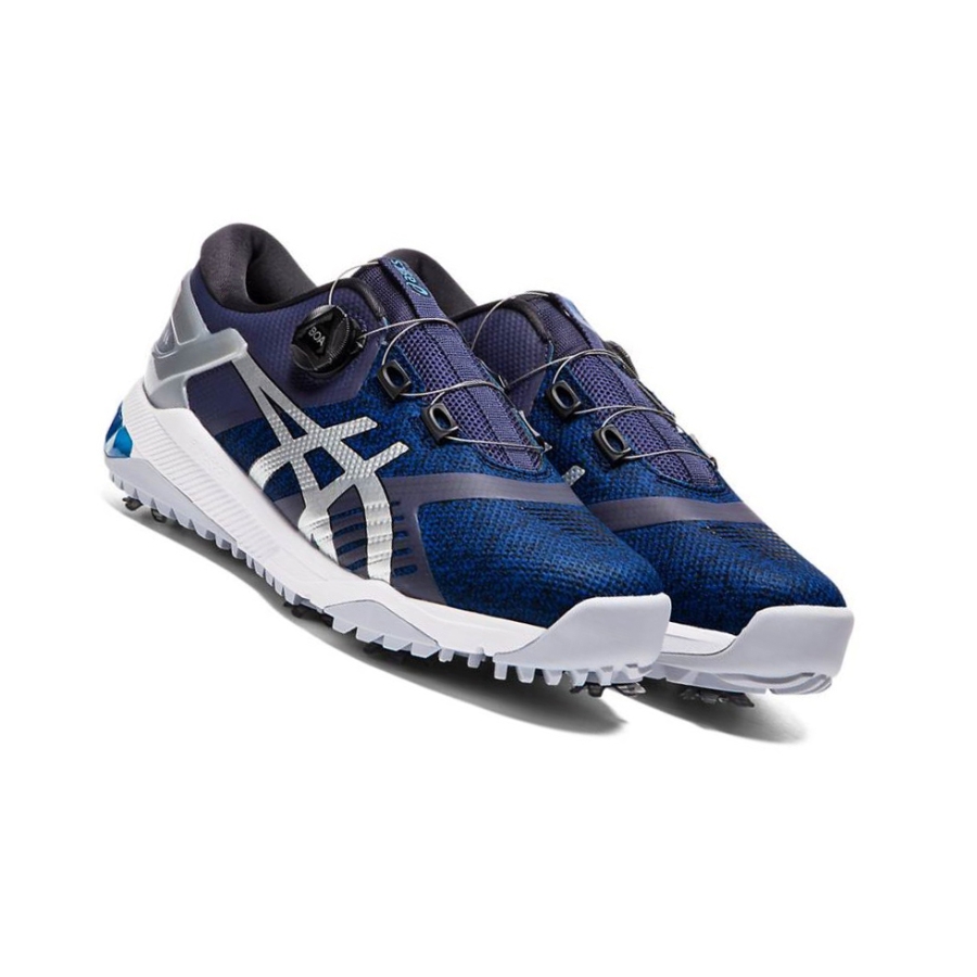 Asics GEL-COURSE Duo BOA Golfschuhe Herren Navy | TAKR71392