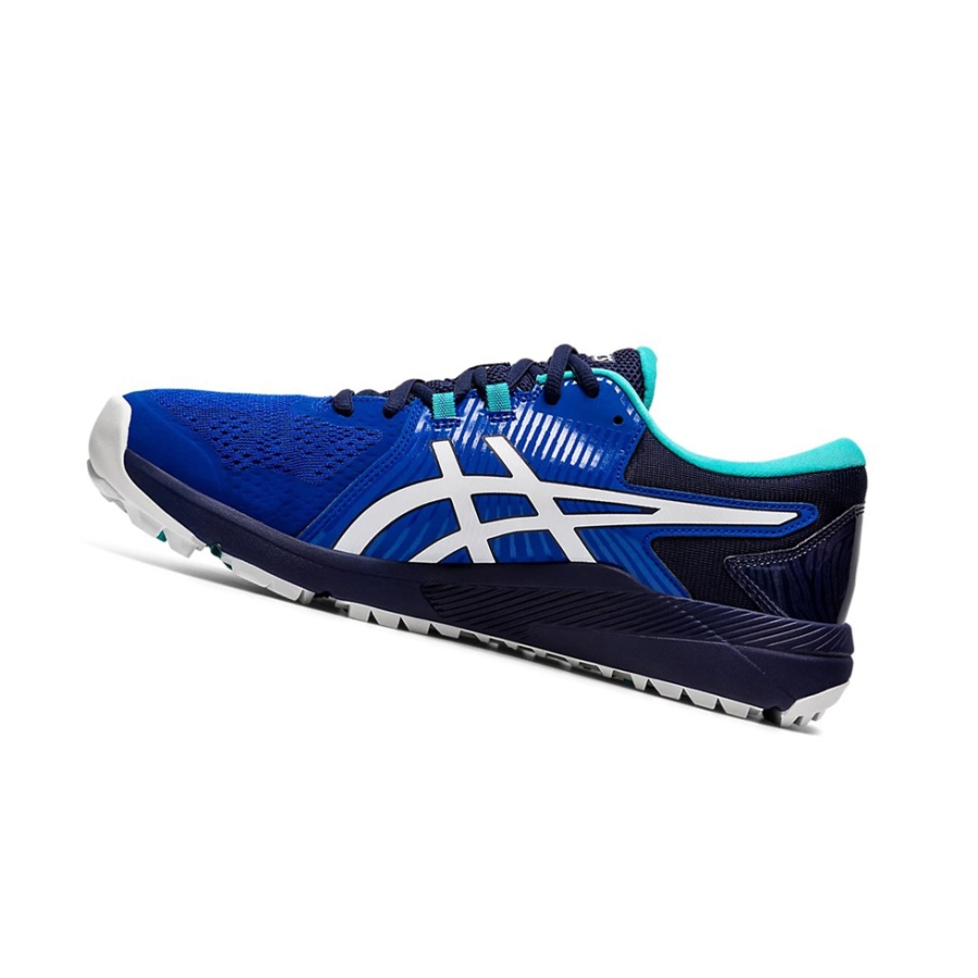 Asics GEL-COURSE GLIDE Golfschuhe Herren Blau Weiß | JEXK71058