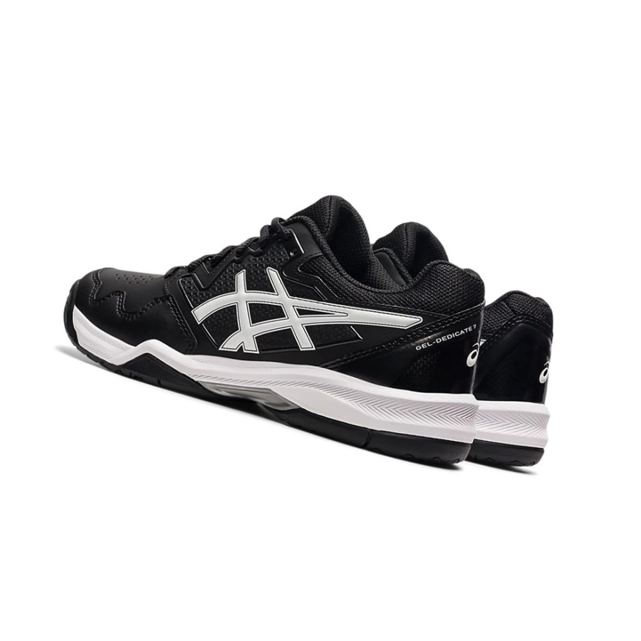 Asics GEL-DEDICATE 7 Tennisschuhe Damen Schwarz Weiß | RPTA09521