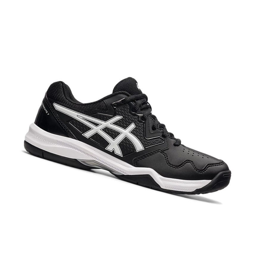 Asics GEL-DEDICATE 7 Tennisschuhe Damen Schwarz Weiß | RPTA09521