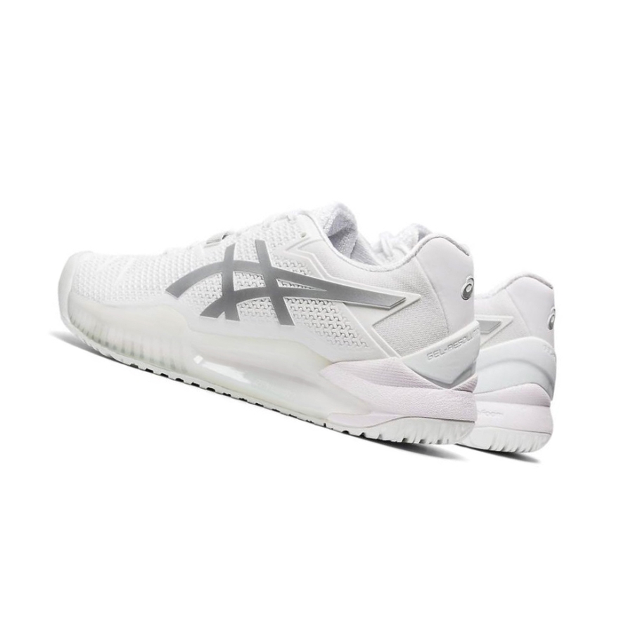 Asics GEL-Resolution 8 Tennisschuhe Damen Weiß | AFEB59240