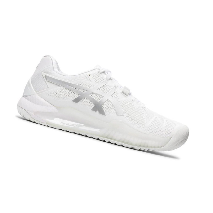 Asics GEL-Resolution 8 Tennisschuhe Damen Weiß | AFEB59240