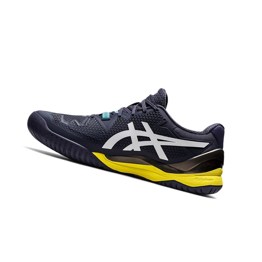 Asics GEL-Resolution 8 Tennisschuhe Herren Indigo | QVZT86547