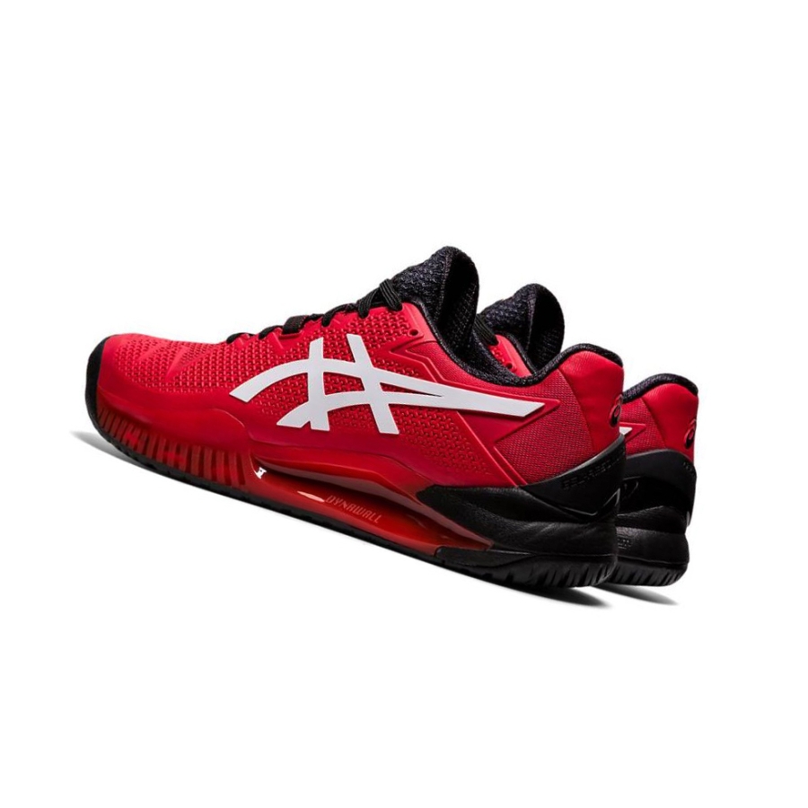 Asics GEL-Resolution 8 Tennisschuhe Herren Rot | TEYM31740