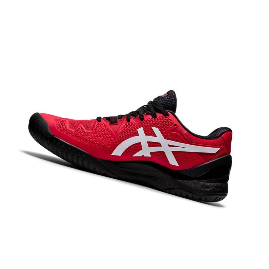 Asics GEL-Resolution 8 Tennisschuhe Herren Rot | TEYM31740