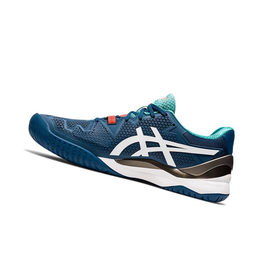 Asics GEL-Resolution 8 Tennisschuhe Herren Weiß | TNIH74128