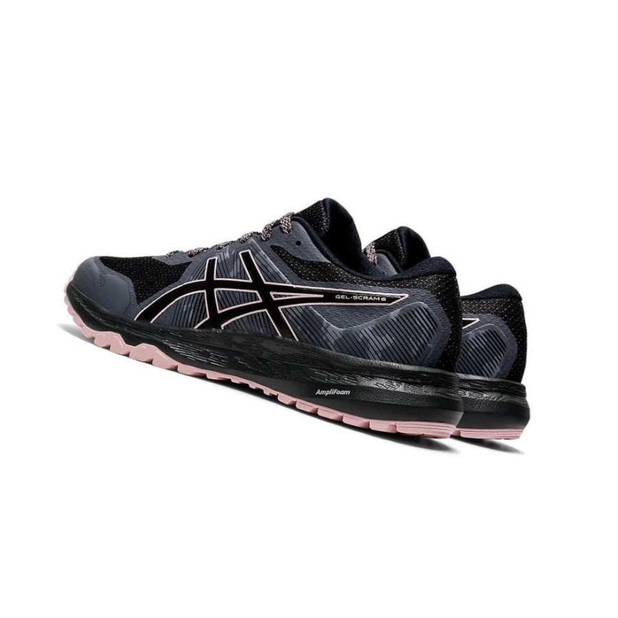 Asics GEL-SCRAM 6 Trailrunning Schuhe Damen Schwarz | ZLXG34706