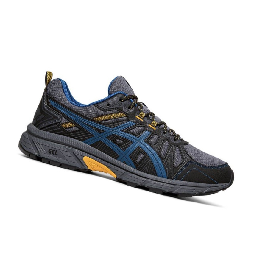 Asics GEL-VENTURE 7 Trail Trailrunning Schuhe Herren Dunkelgrau | VAHW84157