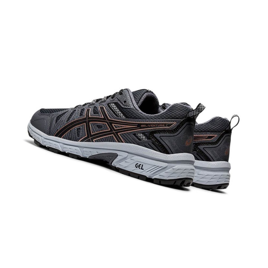 Asics GEL-VENTURE 7 Trailrunning Schuhe Damen Schwarz | PUZY75482