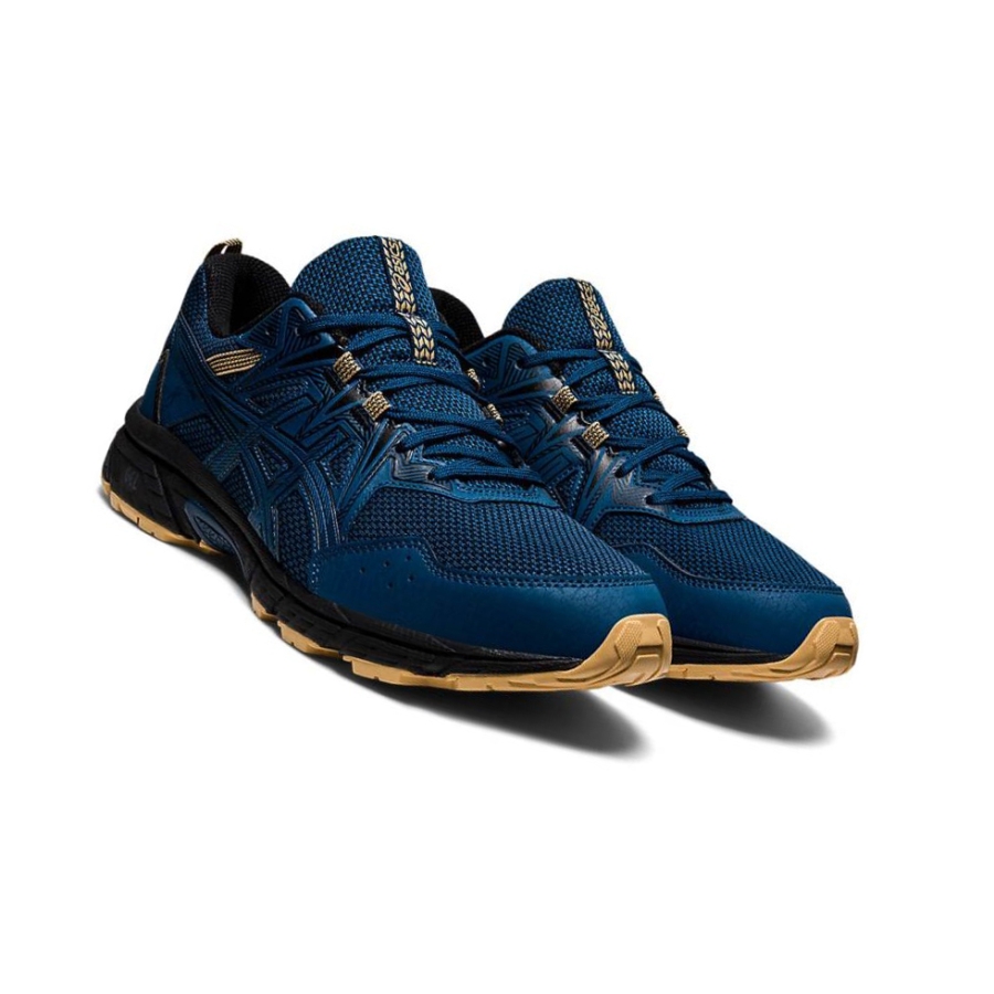 Asics GEL-VENTURE 8 Trailrunning Schuhe Herren Navy | MURB87364