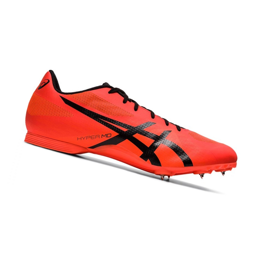 Asics HYPER MD 7 Track Schuhe Damen Rot Schwarz | LRWK51096