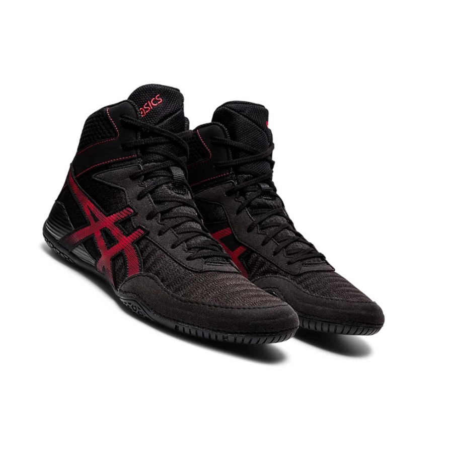 Asics MATCONTROL 2 Wrestling Schuhe Herren Schwarz Rot | HWTN10897