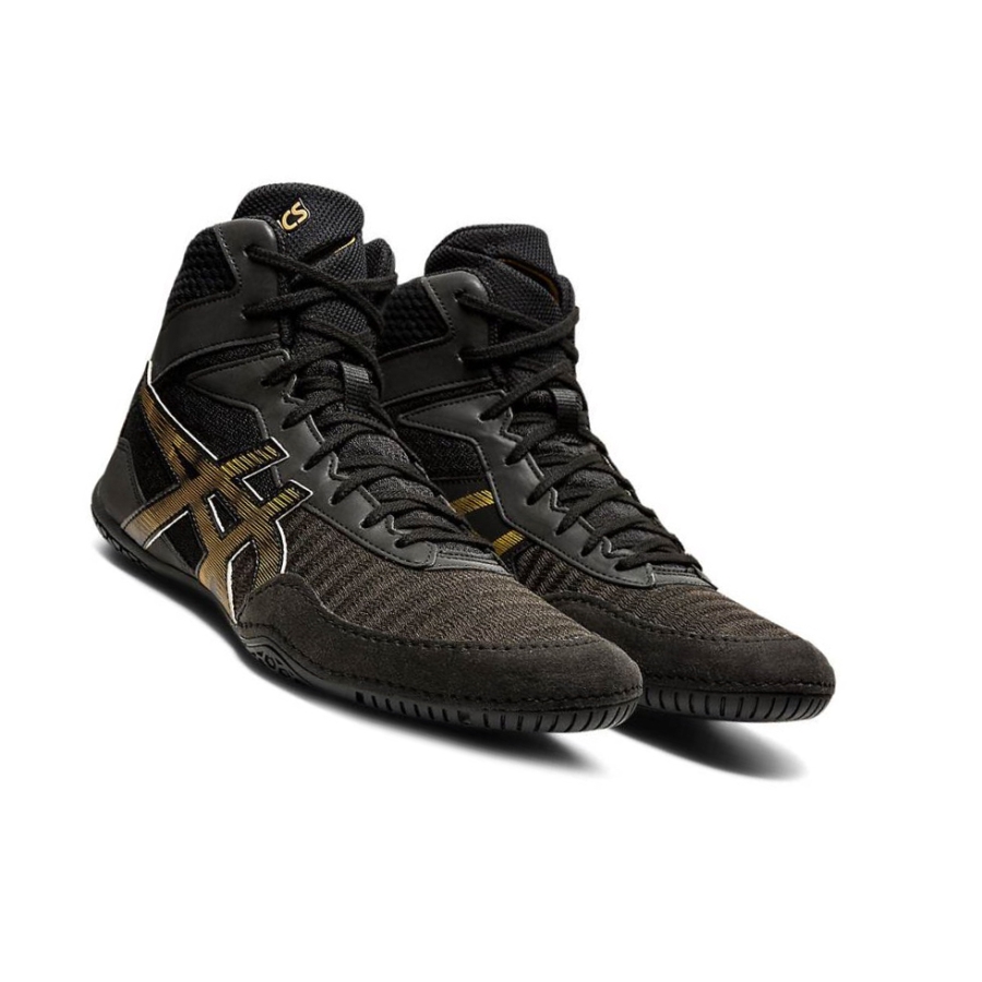 Asics MATCONTROL 2 Wrestling Schuhe Herren Schwarz | TQWL47189