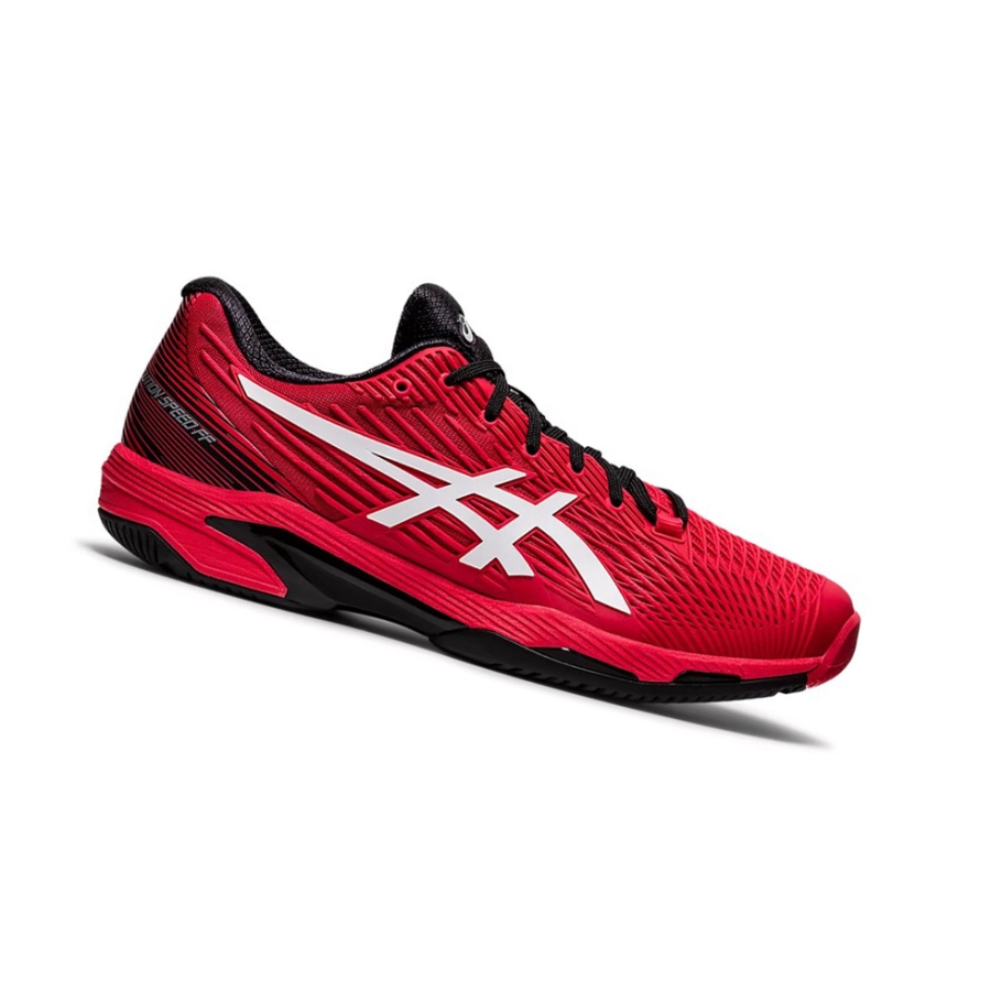 Asics SOLUTION SPEED FF 2 Tennisschuhe Herren Rot Weiß | KASV59682