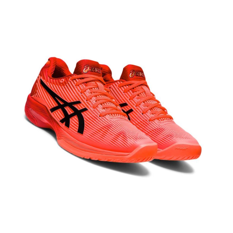 Asics SOLUTION SPEED FF TOKYO Tennisschuhe Damen Rot | QIDG93058