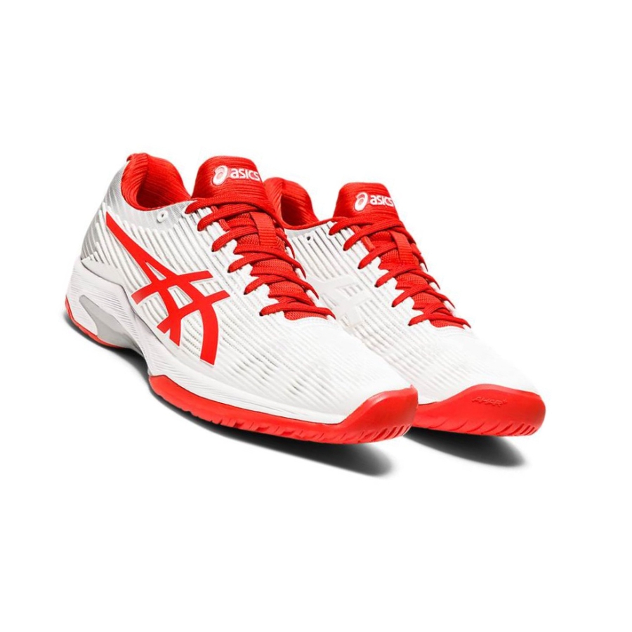 Asics SOLUTION SPEED FF Tennisschuhe Damen Weiß | ZCTV40213