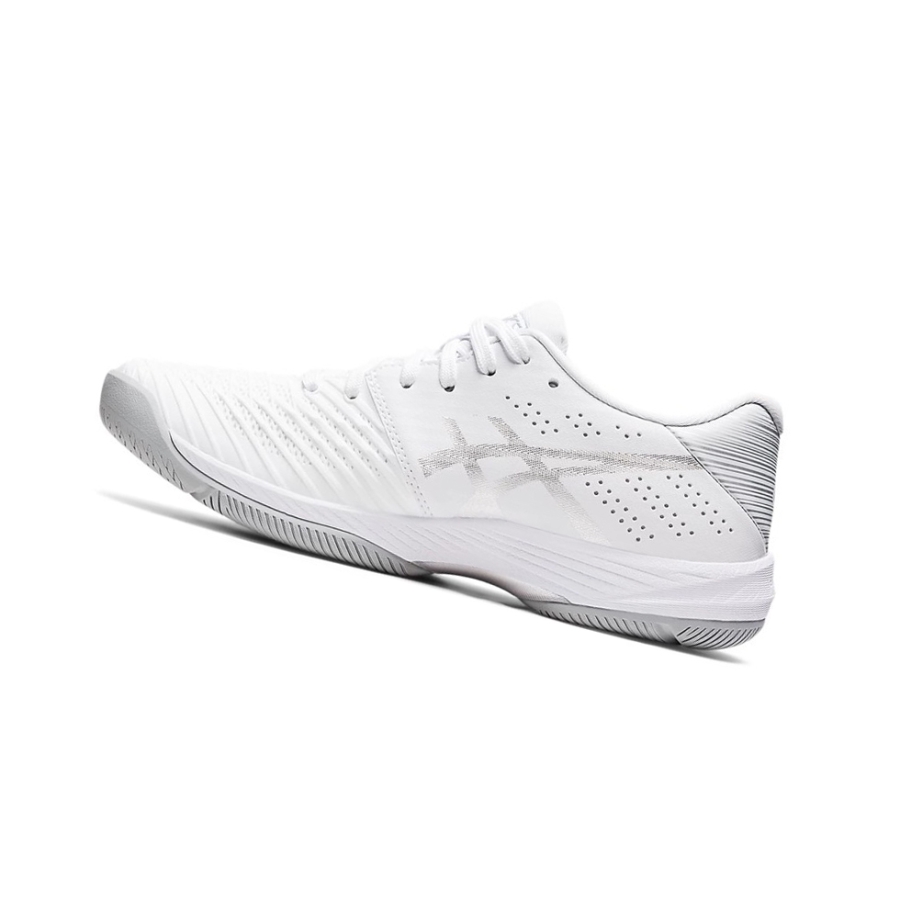 Asics SOLUTION SWIFT FF Tennisschuhe Damen Weiß Silber | YJAV39624